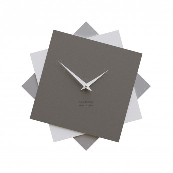 CalleaDesign Orologio da parete in legno per cucina o per soggiorno dal design moderno Foy
