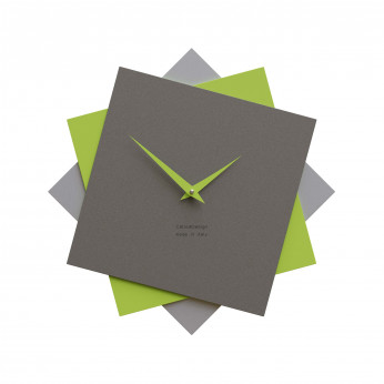 CalleaDesign Orologio da parete in legno per cucina o per soggiorno dal design moderno Foy