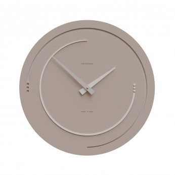 CalleaDesign Orologio da parete in legno per soggiorno o cucina di design moderno Sonar