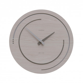 CalleaDesign Orologio da parete in legno per soggiorno o cucina di design moderno Sonar