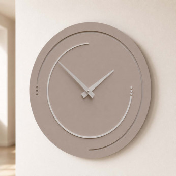 CalleaDesign Orologio da parete in legno per soggiorno o cucina di design moderno Sonar