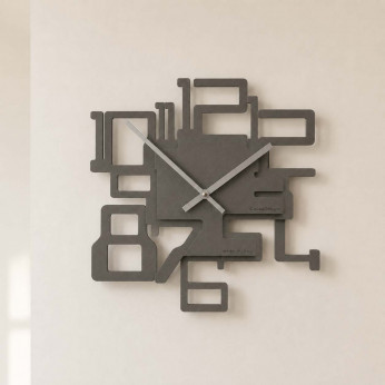 CalleaDesign Orologio da parete in legno dal design moderno Kron