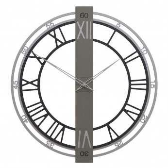 CalleaDesign Orologio da parete moderno in legno con numeri romani Franz