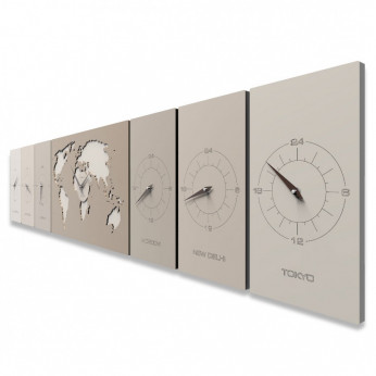 CalleaDesign Orologio da parete orizzontale Cosmo