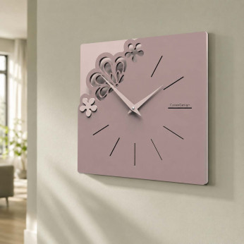 CalleaDesign Orologio da parete piccolo Merletto