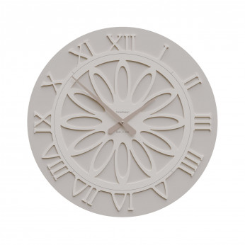 CalleaDesign Orologio da parete rotondo in legno dal design moderno ed elegante Athena