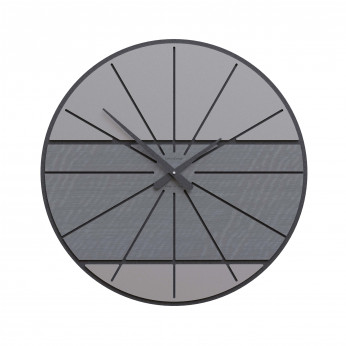CalleaDesign Orologio da parete rotondo in legno dal design moderno ed elegante Benjamin