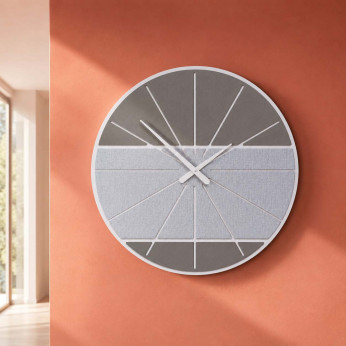 CalleaDesign Orologio da parete rotondo in legno dal design moderno ed elegante Benjamin