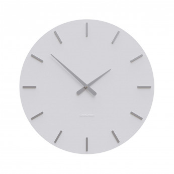 CalleaDesign Orologio da parete rotondo in legno dal design moderno ed elegante Linea Smarty