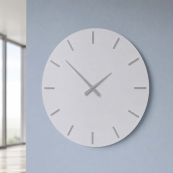 CalleaDesign Orologio da parete rotondo in legno dal design moderno ed elegante Linea Smarty