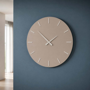 CalleaDesign Orologio da parete rotondo in legno dal design moderno ed elegante Linea Smarty
