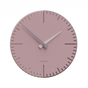 CalleaDesign Orologio da parete rotondo in legno dal design moderno Exacto
