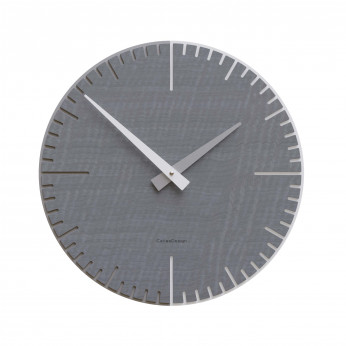 CalleaDesign Orologio da parete rotondo in legno dal design moderno Exacto