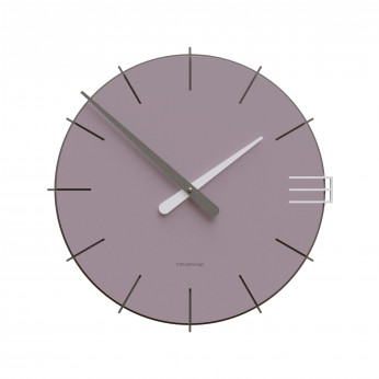 CalleaDesign Orologio da parete rotondo in legno dal design moderno Mike