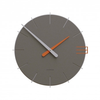 CalleaDesign Orologio da parete rotondo in legno dal design moderno Mike