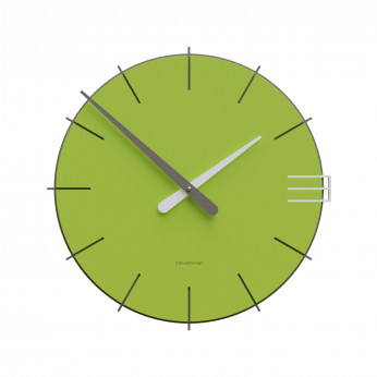 CalleaDesign Orologio da parete rotondo in legno dal design moderno Mike