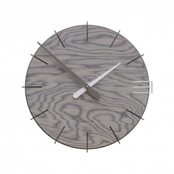 CalleaDesign Orologio da parete rotondo in legno dal design moderno Mike