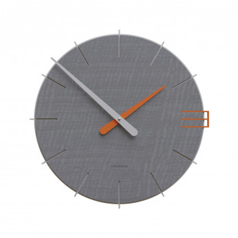 CalleaDesign Orologio da parete rotondo in legno dal design moderno Mike