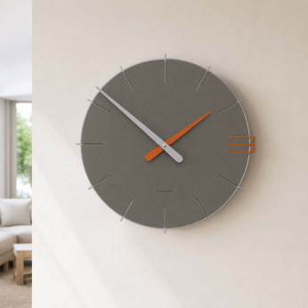CalleaDesign Orologio da parete rotondo in legno dal design moderno Mike