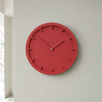 CalleaDesign Orologio da parete rotondo in legno dal design moderno Miny