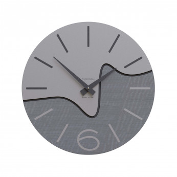 CalleaDesign Orologio da parete rotondo in legno dal design moderno Oliver