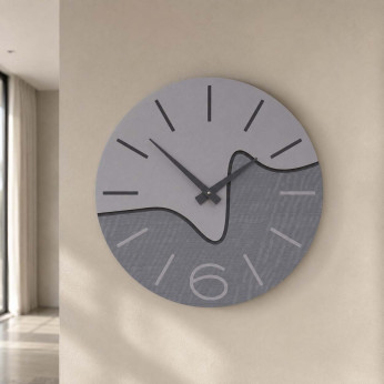 CalleaDesign Orologio da parete rotondo in legno dal design moderno Oliver