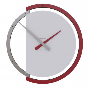 CalleaDesign Orologio da parete rotondo in legno dallo stile moderno ed elegante Zaki