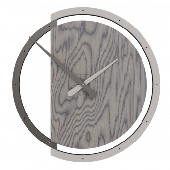 CalleaDesign Orologio da parete rotondo in legno dallo stile moderno ed elegante Zaki