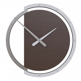 CalleaDesign Orologio da parete rotondo in legno dallo stile moderno ed elegante Zaki