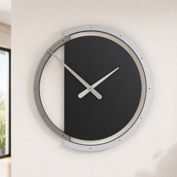 CalleaDesign Orologio da parete rotondo in legno dallo stile moderno ed elegante Zaki