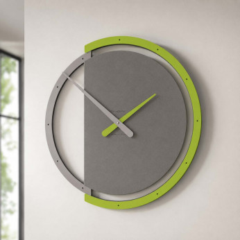 CalleaDesign Orologio da parete rotondo in legno dallo stile moderno ed elegante Zaki