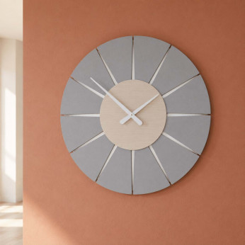 CalleaDesign Orologio da parete rotondo medio dal design moderno ed elegante Extreme
