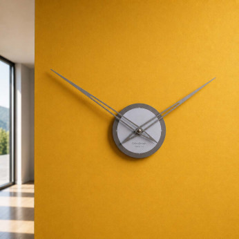 CalleaDesign Orologio da parete senza quadrante con coprimeccanismo in legno Botticelli
