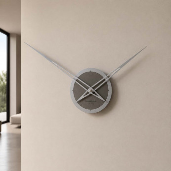 CalleaDesign Orologio da parete senza quadrante con coprimeccanismo in legno Botticelli