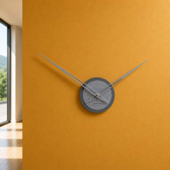 CalleaDesign Orologio da parete senza quadrante con coprimeccanismo in legno Botticelli