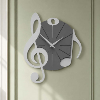 CalleaDesign Orologio da parete dal design moderno in legno Vivaldi