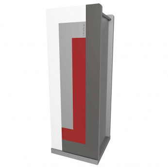 CalleaDesign Portaombrelli in legno dal design moderno e con vaschetta interna Umbrella Holder