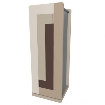 CalleaDesign Portaombrelli in legno dal design moderno e con vaschetta interna Umbrella Holder