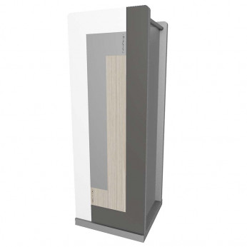 CalleaDesign Portaombrelli in legno dal design moderno e con vaschetta interna Umbrella Holder
