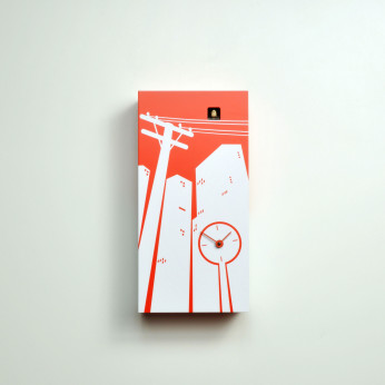 Progetti Orologio da parete di design a cucù Cucucity