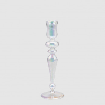 EDG - Enzo de Gasperi Portacandela dal design moderno ed elegante con righe 