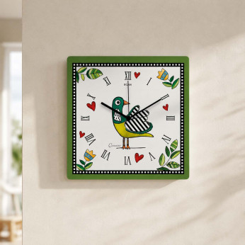 Egan Orologio da parete moderno per cucina in ceramica Cocoricò