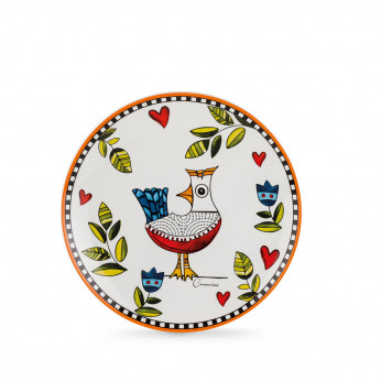 Egan Set 6 piatti da dessert in porcellana dal design moderno Cocoricò