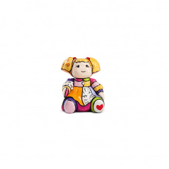 Egan Soprammobile in ceramica "Bambola" piccola Britto
