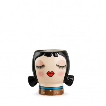 Egan Vaso in ceramica dal design moderno Amelie Le Pupazze