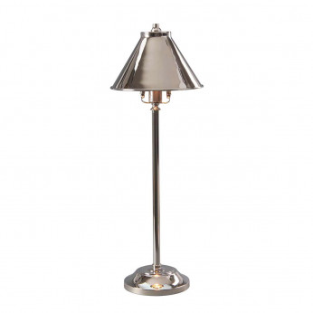 Elstead Lighting Lampada da tavolo dal design moderno con struttura e paralume in acciaio Provence