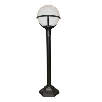 Elstead Lighting Lampione da giardino in resina e diffusore in acrilico Glenbeigh