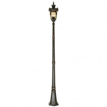 Elstead Lighting Lampione grande da esterno per sentieri con struttura in bronzo antico Philadelphia