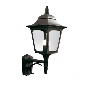 Elstead Lighting Lanterna da parete per esterni con diffusore in vetro e struttura in alluminio Chapel