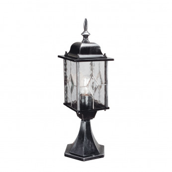 Elstead Lighting Lampioncino da giardino con struttura in metallo e paralume in vetro Wexford